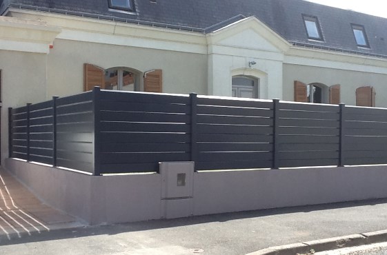 clôture alu gris anthracite clôture alu gris anthracite